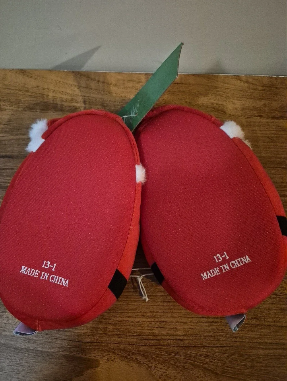Squishmallows Santa Clause slippers